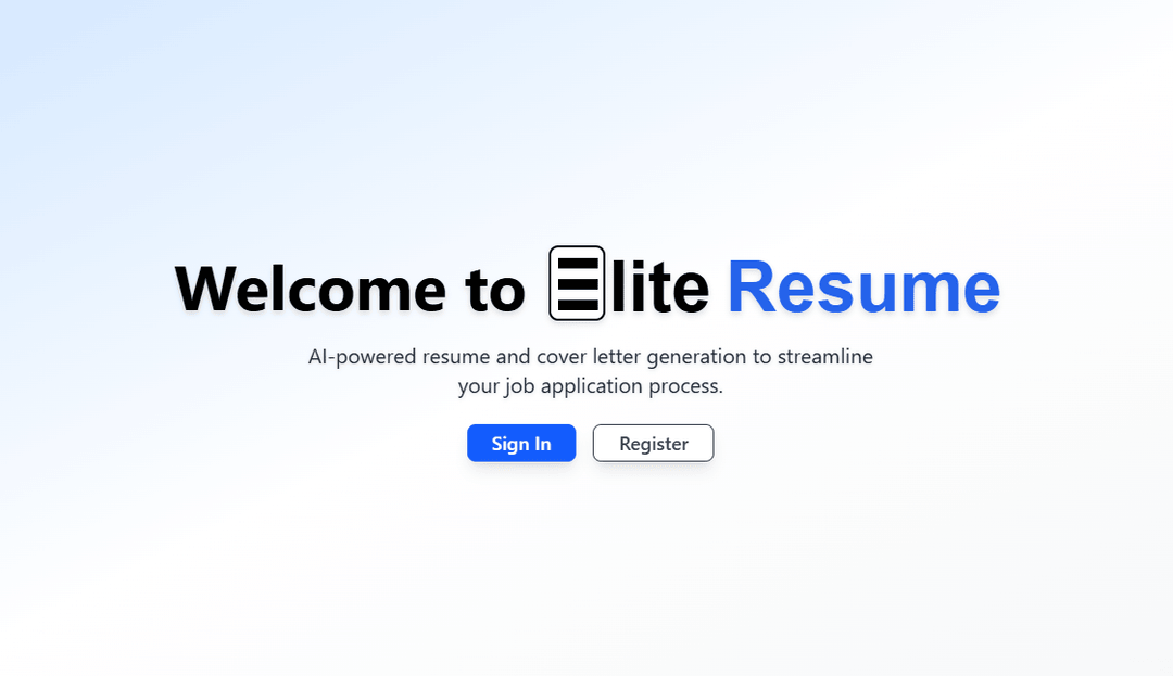 AI Resume Builder (WIP)
